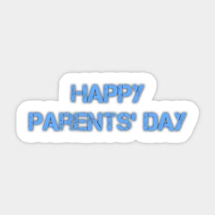 Happy Parents' day Sticker